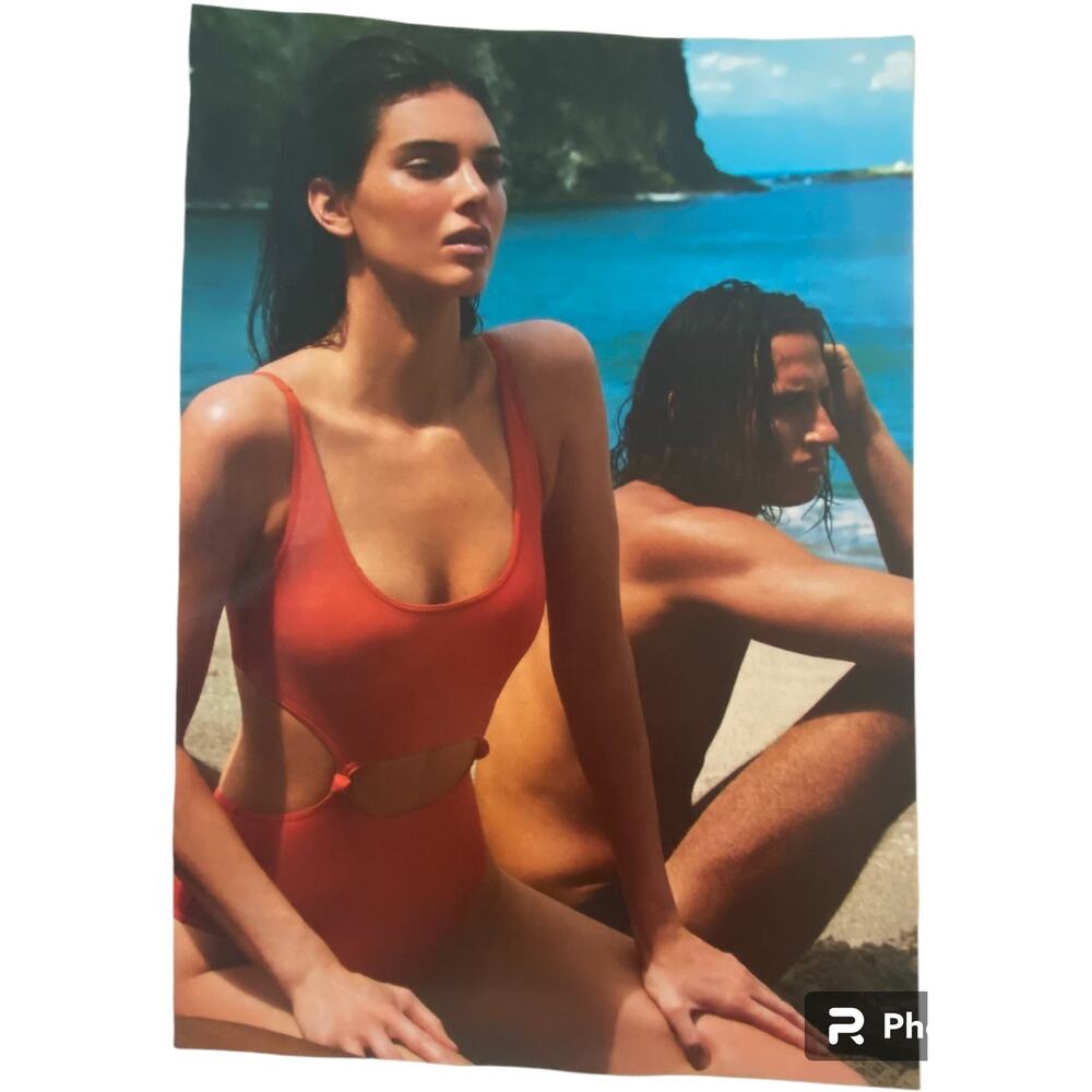 Kendall Jenner in Hermes Magazine Print Summer 2024 Frame Ready Original